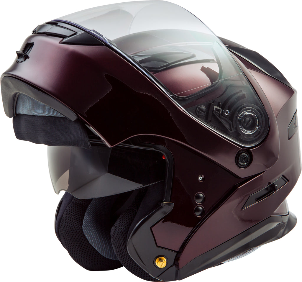 GMAX MD-01 MODULAR HELMET WINE RED 2X G1010108
