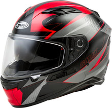 Load image into Gallery viewer, GMAX FF-98 FULL-FACE APEX HELMET BLACK/RED XS G1981203