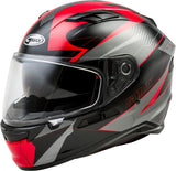GMAX FF-98 FULL-FACE APEX HELMET BLACK/RED XS G1981203