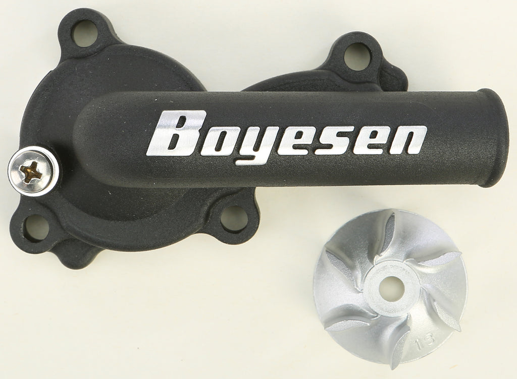 BOYESEN WATERPUMP COVER & IMPELLER KIT BLACK WPK-18B