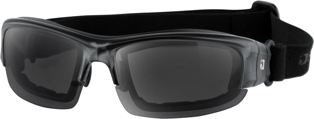 BOBSTER RALLY CONVERTIBLE GLASSES CLR/GRY W/3 REMOVABLE LENSES BRAL001