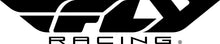 Load image into Gallery viewer, FLY RACING DIE CUT STICKER 15" BLACK 15" FLY RACING TDC B