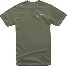 Load image into Gallery viewer, ALPINESTARS NEU AGELESS TEE MILITARY GREEN GREY MD 1018-72012-6901-M