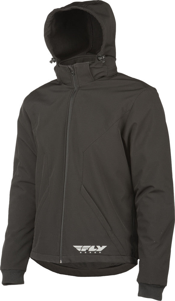 FLY RACING FLY ARMORED TECH HOODIE BLACK MD #6265 477-2009~3-atv motorcycle utv parts accessories gear helmets jackets gloves pantsAll Terrain Depot