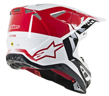 Load image into Gallery viewer, ALPINESTARS S.TECH S-M8 TRIPLE HELMET RED/WHITE SM 8301319-3182-S