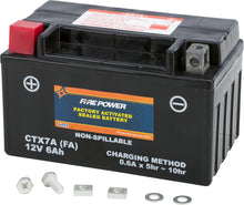 Load image into Gallery viewer, FIRE POWER BATTERY CTX7A SEALED FACTORY ACTIVATED CTX7A-BS(FA)