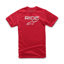 Load image into Gallery viewer, ALPINESTARS RIDE 2.0 TEE RED/WHITE MD 1038-72000-3020-M