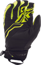 FLY RACING TITLE GLOVES BLACK/HI-VIS SZ 07 371-04907