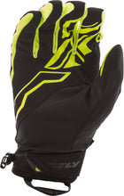 Load image into Gallery viewer, FLY RACING YOUTH TITLE GLOVES BLACK/HI-VIS SZ 06 371-04906