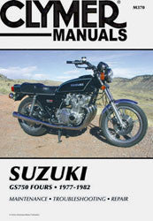 CLYMER REPAIR MANUAL SUZ GS750 CM370-atv motorcycle utv parts accessories gear helmets jackets gloves pantsAll Terrain Depot