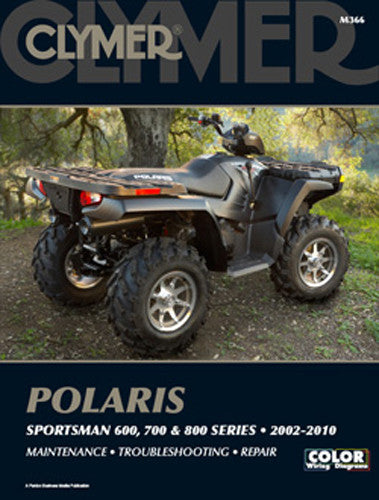 CLYMER REPAIR MANUAL POL SPORTSMAN 600/700/ CM366-atv motorcycle utv parts accessories gear helmets jackets gloves pantsAll Terrain Depot