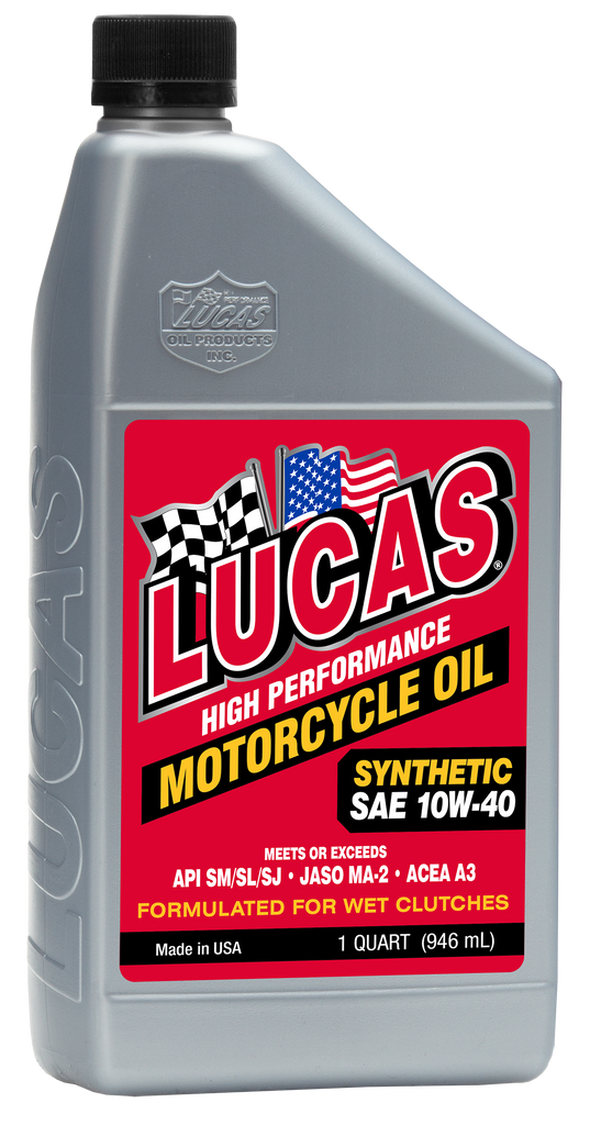 LUCAS SYNTHETIC HIGH PERFORMANCE OIL 10W-40 1QT 10793