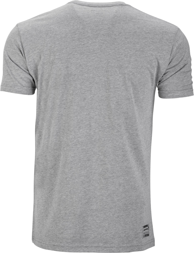 HIGHWAY 21 BLOOD TYPE TEE HEATHER LG #6331 489-1926~4