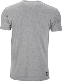 HIGHWAY 21 BLOOD TYPE TEE HEATHER LG #6331 489-1926~4
