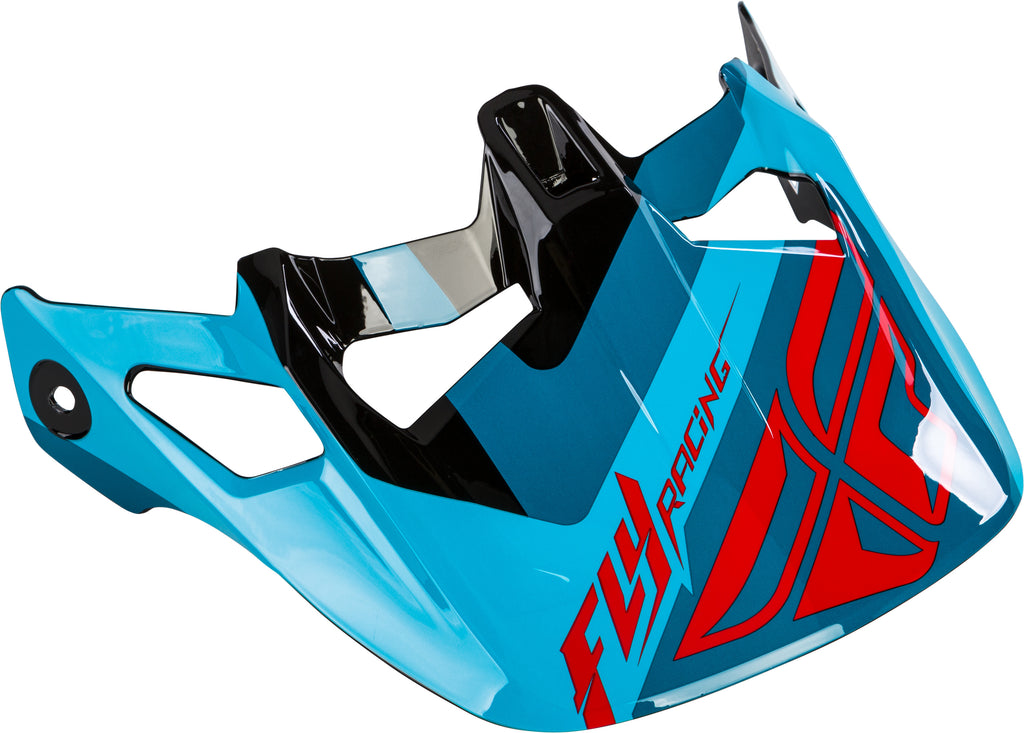 FLY RACING WERX ULTRA HELMET VISOR BLUE/RED/BLACK 73-92802