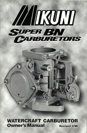 MIKUNI OWNERS MANUAL FOR SUPER BN CARBURETORS MK-BN/004-atv motorcycle utv parts accessories gear helmets jackets gloves pantsAll Terrain Depot