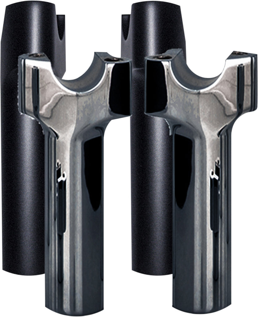 WILD 1 CHUBBY RISERS BLACK 4.5" STRAIGHT WO526B