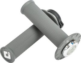 ODI MX V2 LOCK-ON GRIPS NO WAFFLE GRAPHITE H36NWH