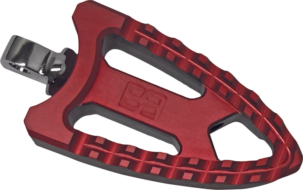 BRASS BALLS MEAT HOOKS PEGS RED BB08-016