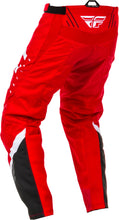 Load image into Gallery viewer, FLY RACING F-16 PANTS RED/BLACK/WHITE SZ 18 373-93318