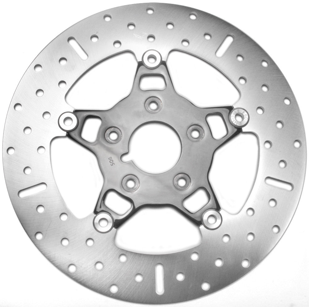 EBC FLOATING BRAKE ROTOR CHROME W/BLACK CENTER FSD009BLK-atv motorcycle utv parts accessories gear helmets jackets gloves pantsAll Terrain Depot