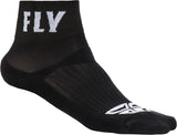 FLY RACING FLY SHORTY SOCKS BLACK SM/MD SPX009490-A1