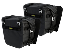 Load image into Gallery viewer, NELSON-RIGG DELUXE ADV SADDLEBAGS BLACK SURVIVOR EDITION SE-3050-BLK