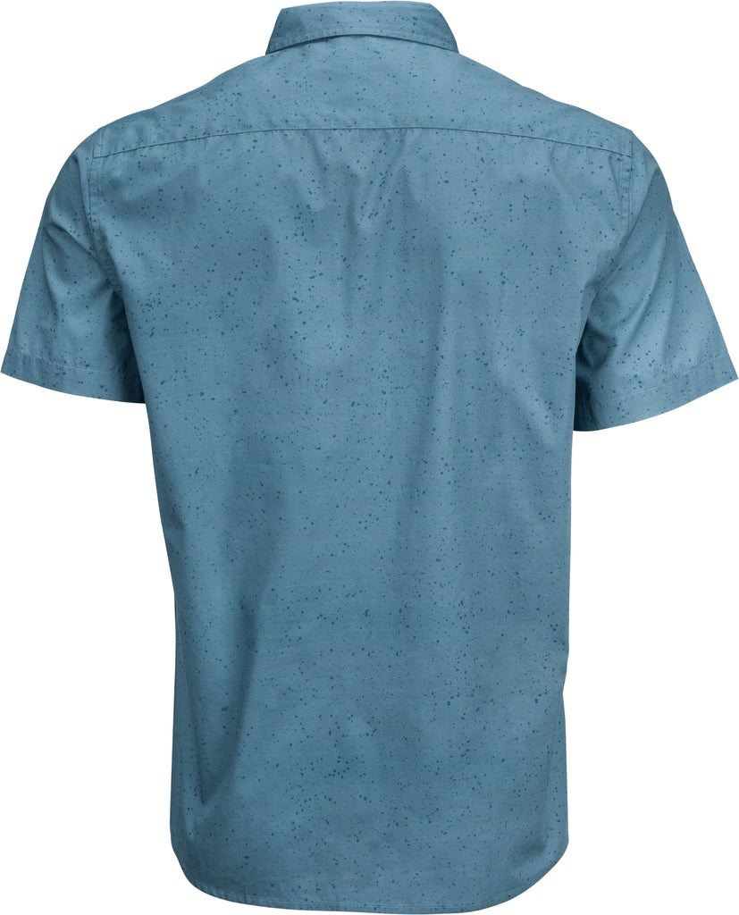 FLY RACING FLY BUTTON UP SHIRT INDIGO BLUE LG 352-6204L