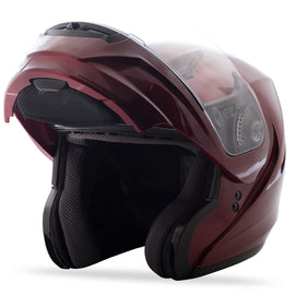 GMAX MD-04 MODULAR HELMET WINE RED SM G104104