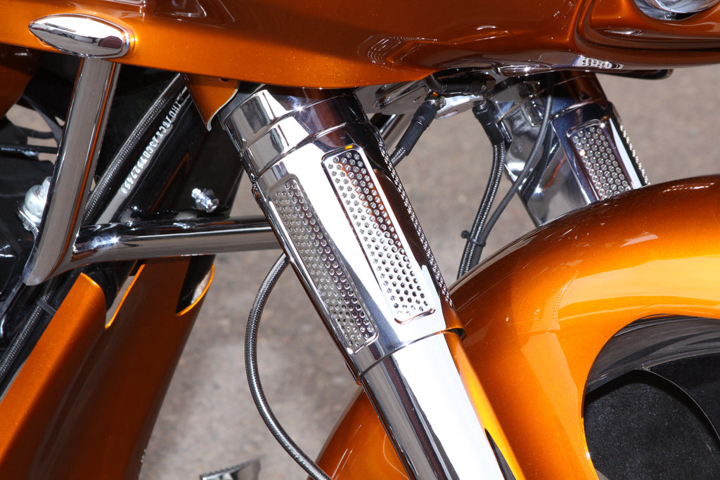 BAGGERNATION SLIDER COVERS SPEED FREAK CHROME UP TO 13 SC-SF-6.25-13E-C