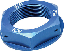 Load image into Gallery viewer, WORKS STEERING STEM NUT (BLUE) 24-400