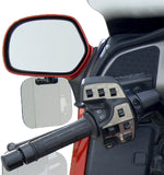 NATIONAL CYCLE WING DEFLECTORS MIRROR MOUNT LIGHT SMOKE N5110