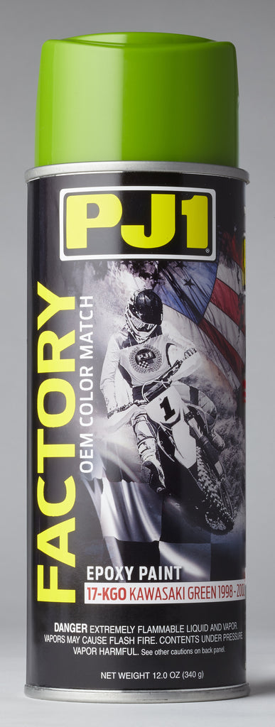 PJ1 EPOXY PAINT KAWASAKI GREEN FACTORY OEM COLOR MATCH 17-KGO