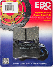 Load image into Gallery viewer, EBC BRAKE PADS FA-SERIES ARAMID FA658