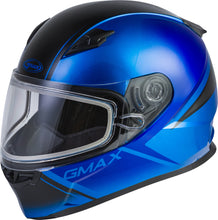 Load image into Gallery viewer, GMAX FF-49S FULL-FACE HAIL SNOW HELMET BLUE/BLACK 2X G2495048