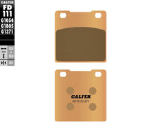 Load image into Gallery viewer, GALFER BRAKE PADS SINTERED FD111G1371 FD111G1371