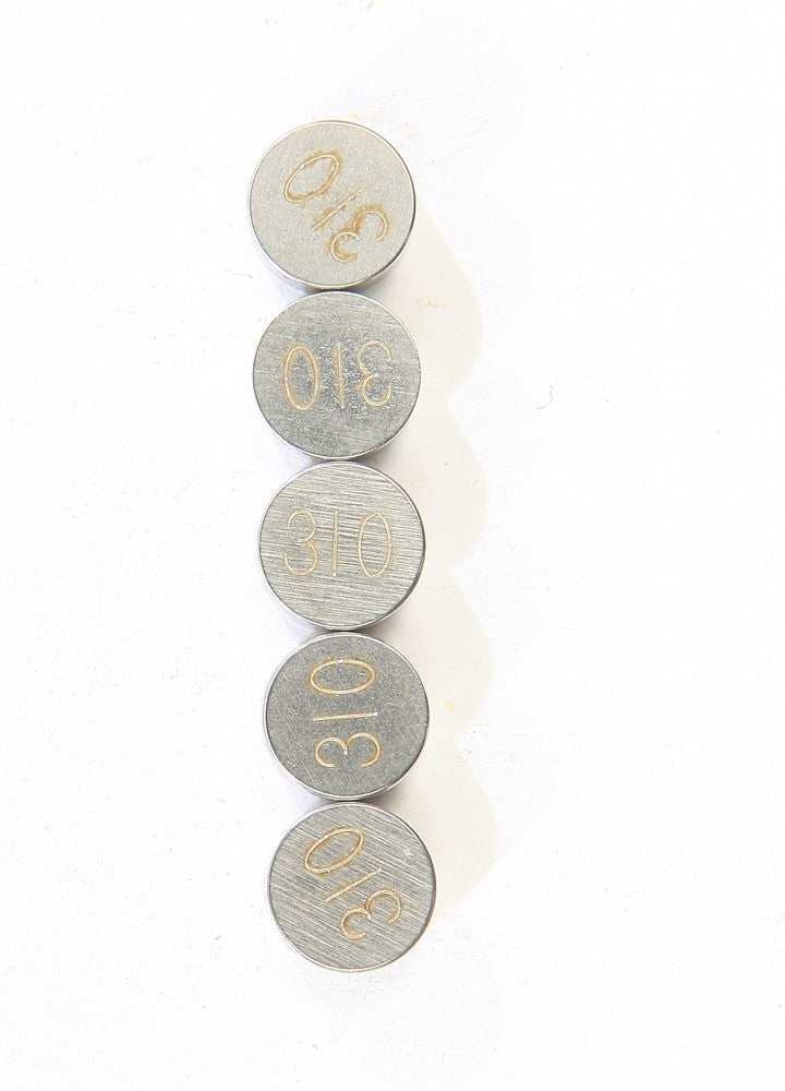 K&L VALVE SHIMS 3.10MMX7.5MM 5/PK 13-6761