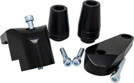 SHOGUN PR/FRAME SLIDERS BLACK NO CUT YAMAHA 750-6229