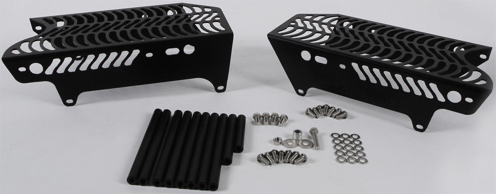 UNABIKER RADIATOR GUARD (BLACK) BTA4T-K