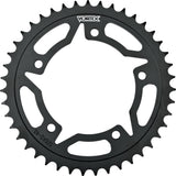 VORTEX STEEL REAR SPROCKET BLACK 43T 251S-43