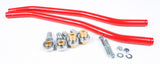MODQUAD REAR LOWER RADIUS ROD SET (RED) RZR-RRG-1K-RD-L