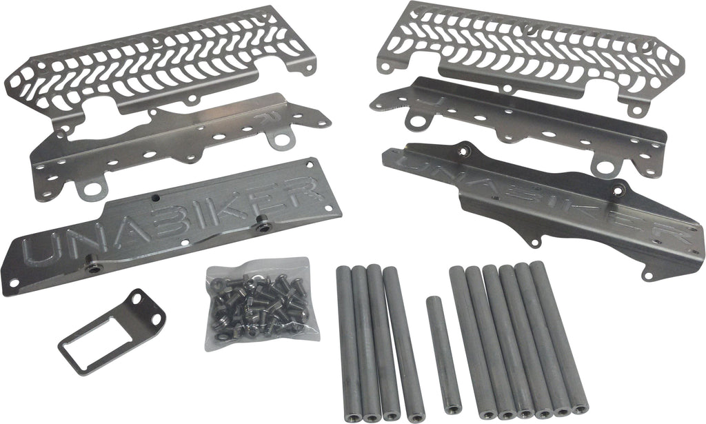 UNABIKER RADIATOR GUARDS KTM NATURAL 19KTMXCF-A