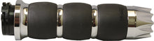Load image into Gallery viewer, AVON FLY BY WIRE VELVET AIR GRIPS EXCALIBER CHROME AIR-93-FLY-EX-atv motorcycle utv parts accessories gear helmets jackets gloves pantsAll Terrain Depot