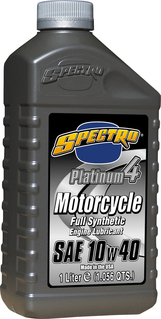 SPECTRO PLATINUM M/C FULL SYN 4T 10W40 1 LT L.SP414