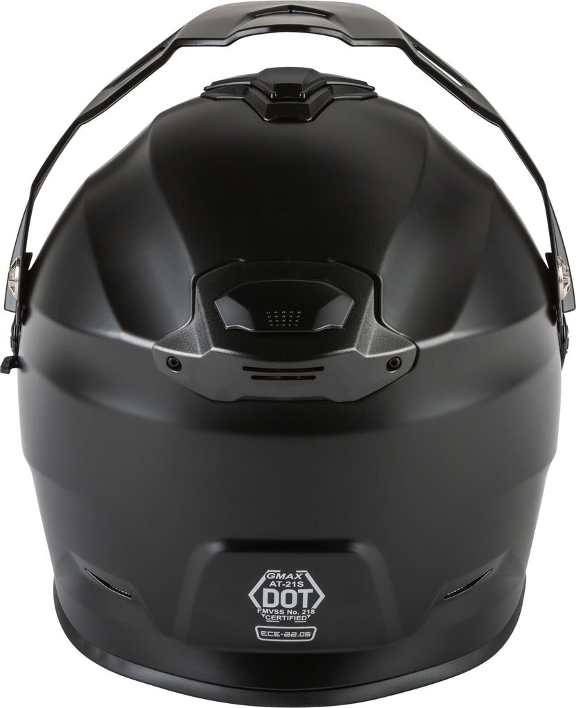 GMAX AT-21S ADVENTURE SNOW HELMET MATTE BLACK 2X G2210078