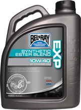 Load image into Gallery viewer, BEL-RAY EXP SYNTHETIC ESTER BLEND 4T ENGINE OIL 10W-40 4L 99120-B4LW