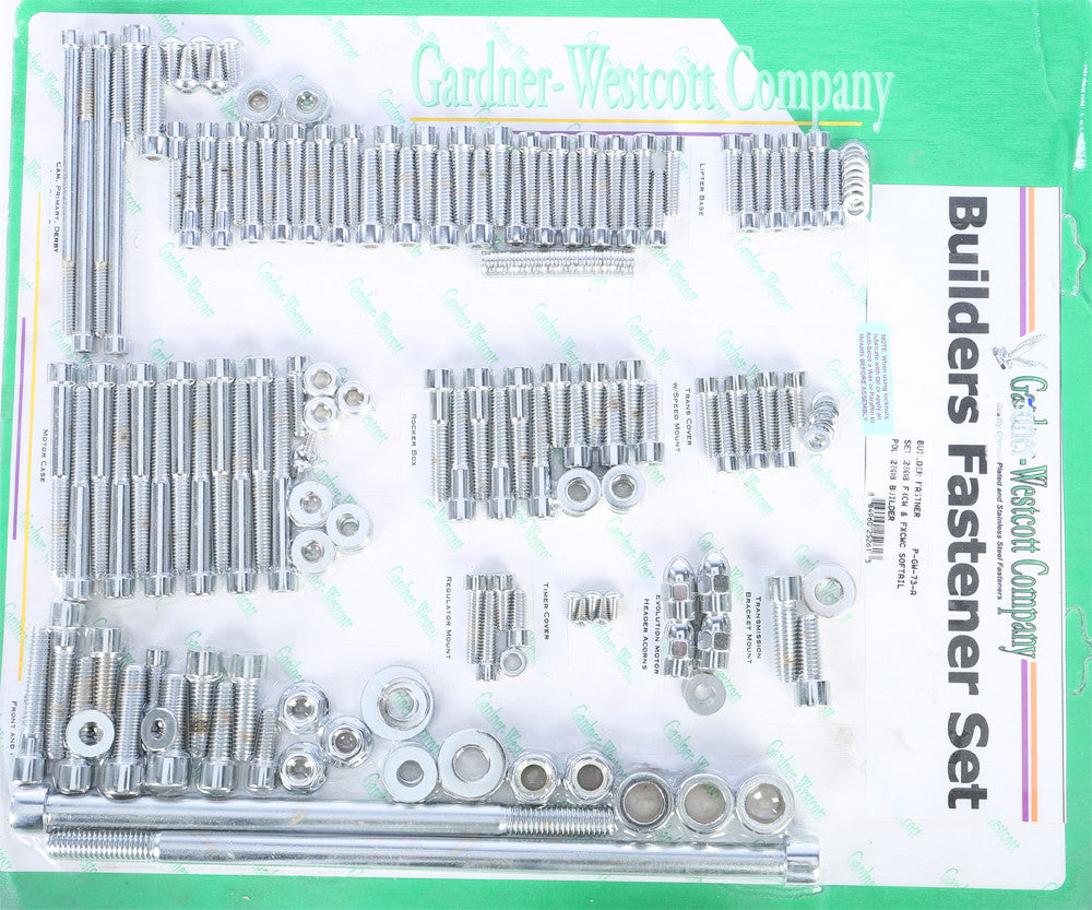 GARDNERWESTCOTT BIG TWIN BUILDER SET 08-12 FXCW AND FXCWC MODELS P-GW-73-A