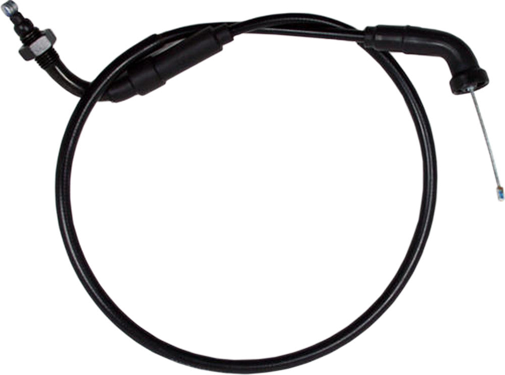 MOTION PRO BLACK VINYL THROTTLE CABLE 02-0418