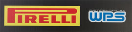 PIRELLI TIRE RACK SIGN 12
