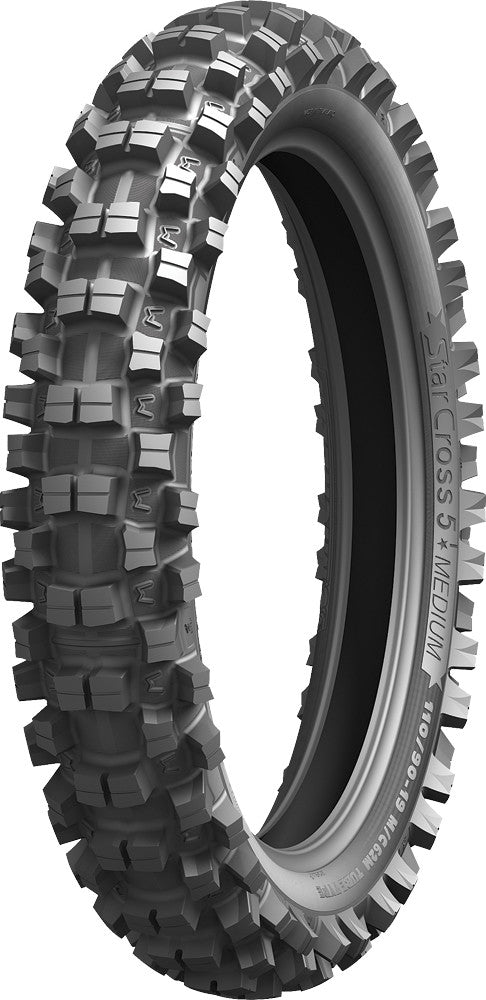 MICHELIN TIRE STARCROSS-5 MEDIUM REAR 120/90-18 65M BIAS TT 13021